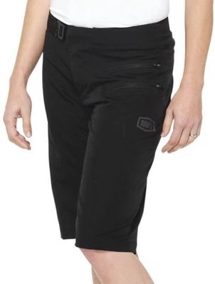 100% Women's Airmatic Shorts S Black 40023-00000 one40023-00000 - Image 1 of 4