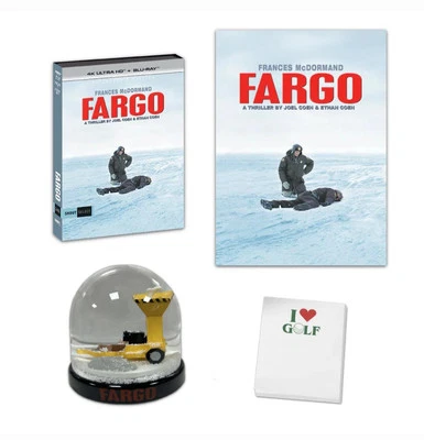 Fargo 1996 (4K UHD + Blu-ray) W/ Poster,  Notepad & DAMAGED Globe (US IMPORT) - Image 1 of 4