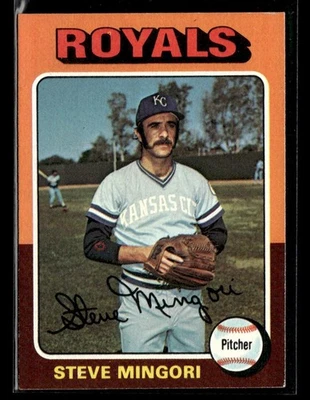 1975 Topps Steve Mingori #544 - Image 1 of 2