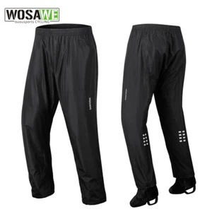 WOSAWE Waterproof Rain Pants Cycling Hiking Outdoor Sports Trousers Men/Women - Picture 1 of 13