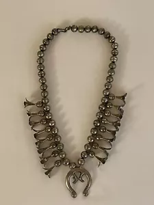 Squash Blossom Halskette - Silber aus den 60er Jahren - Bild 1 von 4