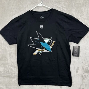 San Jose Sharks Erik Karlsson Fanatic Branded Authentic - Black T-Shirt - Picture 1 of 7