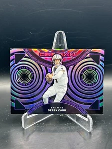 Panini Obsidian 2023 - Tunnel Vision púrpura #20 Derek Carr/75 - Imagen 1 de 2