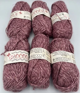 Lote de 6 - Berroco - Cocoon - Niño Mohair/Seda/Viscosa/Nylon/Lana/Lino 98 yardas/sk - Imagen 1 de 1