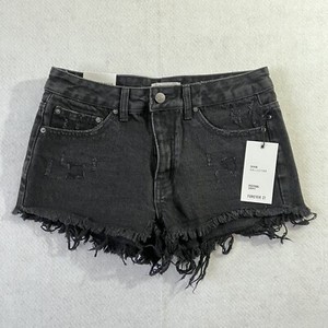 Las mejores ofertas en Pantalones cortos de mezclilla FOREVER 21 Negro para  Mujeres | eBay