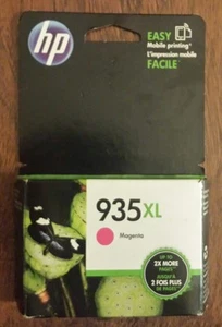 Cartucho de Impresora de Tinta Magenta ORIGINAL/ORIGINAL HP 935XL * Nuevo * Expiración 08/2017 - Imagen 1 de 3