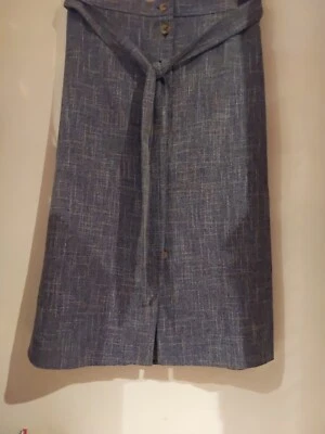 *NEW* First Avenue. Grey/blue Skirt.  Size 12 - Image 1 of 4