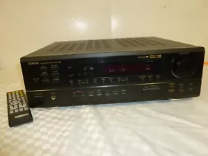 Denon AVR-1403 - 5.1 Ch AM FM w/Remote. Refurbished and Warrantied. Bundle - Picture 1 of 9