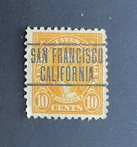 San Francisco, California Tipo L-3E Precancelado - 10 centavos Monroe - EE. UU. #562 - CA - Imagen 1 de 1