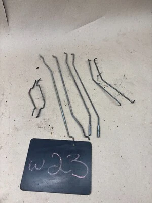 1980-1997 FORD TRUCK BRONCO F150 F250 F350 DOOR LATCH ROD SET POWER LINKAGE SET1 - Image 1 of 4