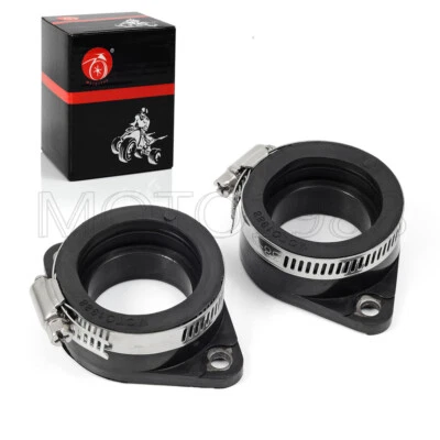 Botas aislantes colector de admisión de carburador para motocicleta Suzuki GS500 1989-2000 Foto 1 de 4