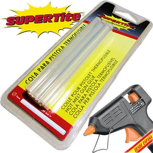 RECAMBIO PARA PISTOLA DE SILICONA CALIENTE PEGAMENTO 6 BARRITAS 7 MM BRICOLAJE - Imagen 1 de 4