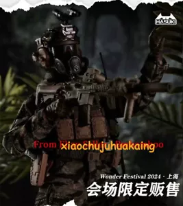 Modellino giocattolo HASUKI 1/12 SALVA SA01 nero OPS WF2024 versione limitata action figure - Foto 1 di 13