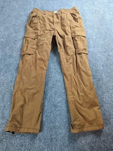 True Craft Mens  Cargo Pants Brown Outdoor Hunting Work 36 x 32 - Picture 1 of 11