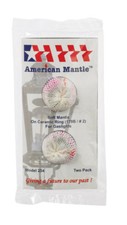 Soft Inverted Gas Light Mantle No 254 American Mantle Company Inc 3pk