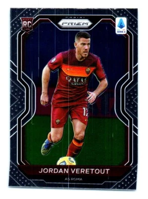 2021 Panini Prizm Jordan Veretout Rookie Roma #22 - Image 1 of 2