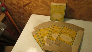 10 antike Kamm Honigkartons Spicka Weston, Neb NOS Lot 2 - Bild 1 von 1