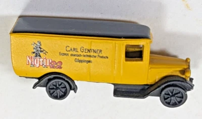 Märklin Z Metall Oldtimer Nigrin Carl Gentner, aus Museumswagen-Set, wie neu - Bild 1 von 4