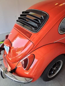66-early 72 Volkswagen Beetle ASTRA HAMMOND 1pce Textured ABS Rear Window Louver - Picture 1 of 5