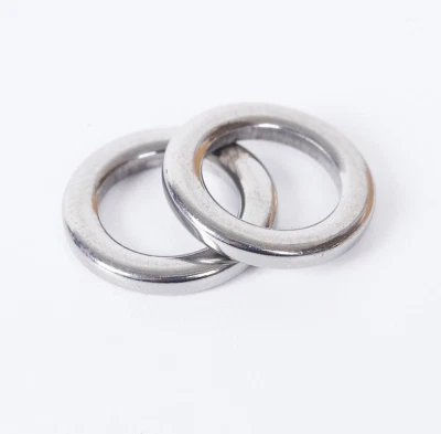 100Pcs Fishing Solid Rings Heavy Duty Seamless Lure Connectors 30Kg-150Kg - Image 1 of 4