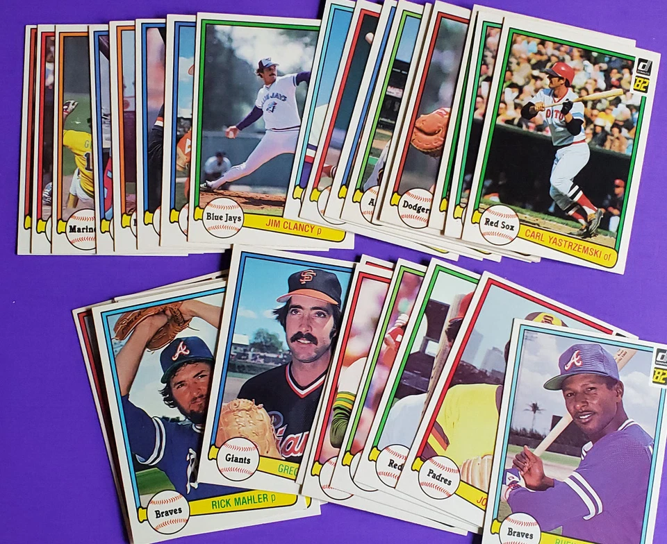 1982 DONRUSS BASEBALL TRADING CARDS YOU PICK FREE SHIPPING 50% OFF 2+ - Image 1 of 1