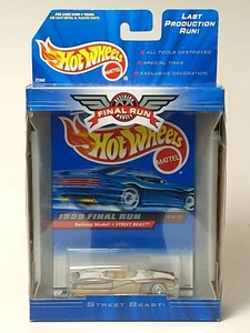 Hot Wheels 1999 Final Run Retiring Models #4 Of 12 Copper White Street Beast New - Picture 1 of 2