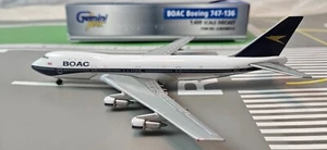 GEMINI JETS BOAC BRITISH OVERSEAS AIRWAYS 747-136 G-AWNB GJBAW013 1:400 - Picture 1 of 5