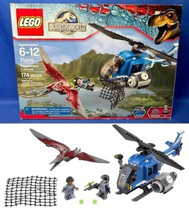 Nuovo PTERANODON CAPTURE - LEGO 75915 JURASSIC WORLD - Elicottero SIMON MASRANI - Foto 1 di 13