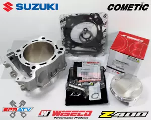 Suzuki LTZ400 LTZ 400 Cylinder Wiseco Piston Gasket Big Bore Top End Rebuild Kit - Bild 1 von 24