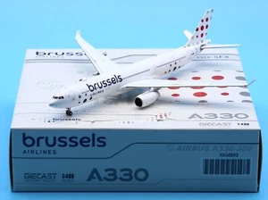 JC Wings 1:400 Brussels Airlines Airbus A330-300 Diecast Aircraft Model OO-SFX - Picture 1 of 13