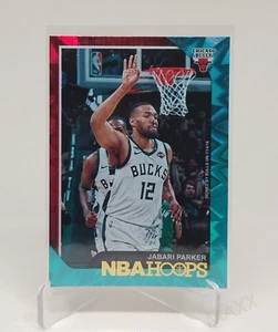 2018 JABARI PARKER #44 PANINI NBA HOOPS TEAL EXPLOSION BUCKS NBA CARD - Picture 1 of 4