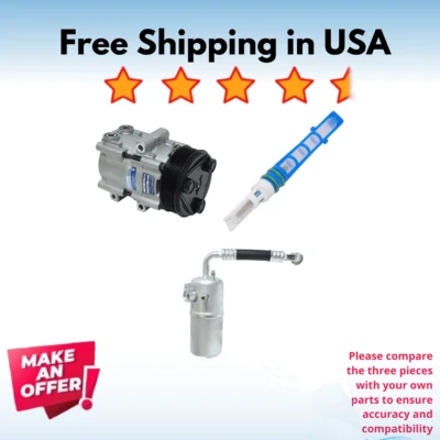 Kit Compressor A/C Fit Ford F-150 1998-2001, Ford F-250 1998-1999, Lobo 1997-99 - Image 1 of 4