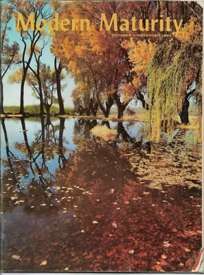 MODERN MATURITY Oct-Nov 1964 PINKERTON PRIVATE EYES THANKSGIVING beautiful ads  - Image 1 of 2