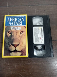 NATIONAL GEOGRAPHIC VIDEO PRESENTS AFRICAN SAFARI VHS - Picture 1 of 4