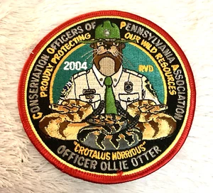 2004 PENNSYLVANIA CONSERVATION OFFICER OLLIE LONTER - Foto 1 di 2