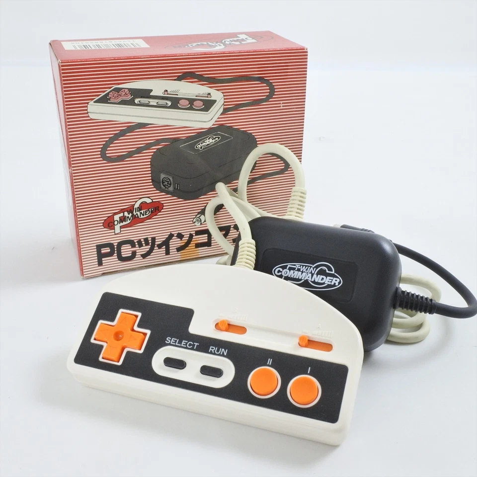 PC Engine HORI PC TWIN Commander Controller Pad Boxed HJ-10 JAPAN Game 2109 - Image 1 of 4