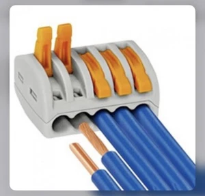 25 X Wago (Type) 222-215 Electrical Connectors (CE) - Picture 1 of 2