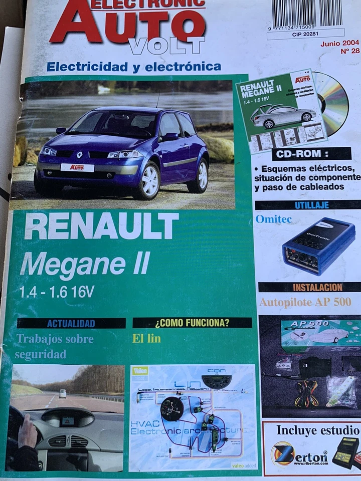 Manual de taller electricidad y electrónica Renault Mégane 2 gasolina - Imagen 1 de 1
