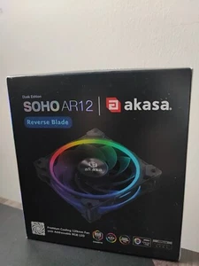 Akasa SOHO AR12 Reverse Blade, 120mm Case Fan - Picture 1 of 3