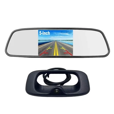 5" Monitor Tailgate Handle Backup Camera HD For Chevrolet Silverado/GMC Sierra - Image 1 of 4