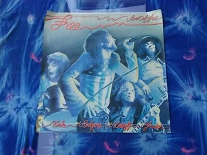 FREE POSTER,BEST OF FREE,RECORD STORE PROMO,PAUL RODGERS,1975,24"X 24",RAREBIRD! - Picture 1 of 8