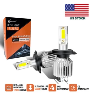 Fit For Ford Escape 2001-2004 LED Headlight Bulbs 9003/H4 Super Bright 300W - Picture 1 of 13