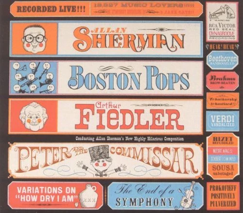 Allan Sherman/Boston Pops Orchestra - Peter and the Commissar - LP Foto 1 de 1