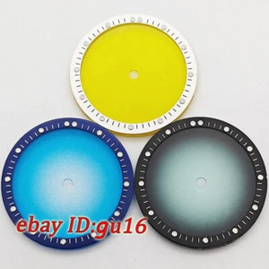 Bisel de movimiento de esfera de espejo de plástico de 28,5 mm para accesorios NH35 NH36 NH70 - Imagen 1 de 27