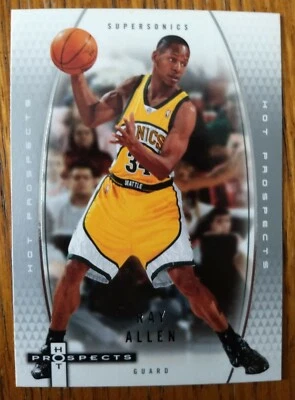 RAY ALLEN, 2006-07 FLEER HOT PROSPECTS #53, SONICS - Image 1 of 2