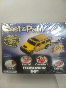 Skullduggery Cast & Paint Krazy Kars Hummer Model Kit 1:64th Scale Car 2014 USA - Picture 1 of 11