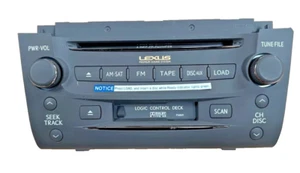 NEW 2007-2009 GS350 ES330 GS430 AM FM RADIO RECEIVER CD TAPE 86120-30F90 - Picture 1 of 4