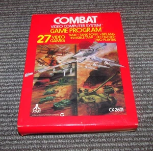 Combat with Box & Manual for Atari 2600 Fast Shipping! Authentic - Picture 1 of 4