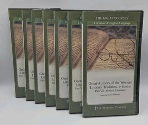 Great Authors of the Western Literary Tradition 2nd Edition Great Courses 1-7 - Picture 1 of 15