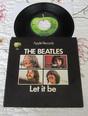 The Beatles-Let It Be/You Know My Name-Vinyl 45 with Picture Sleeve - Image 1 of 2